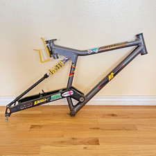 Telaio Mountain Bike Vintage K2 Proflex 2000 20" Sospensione Completa Nero MTB