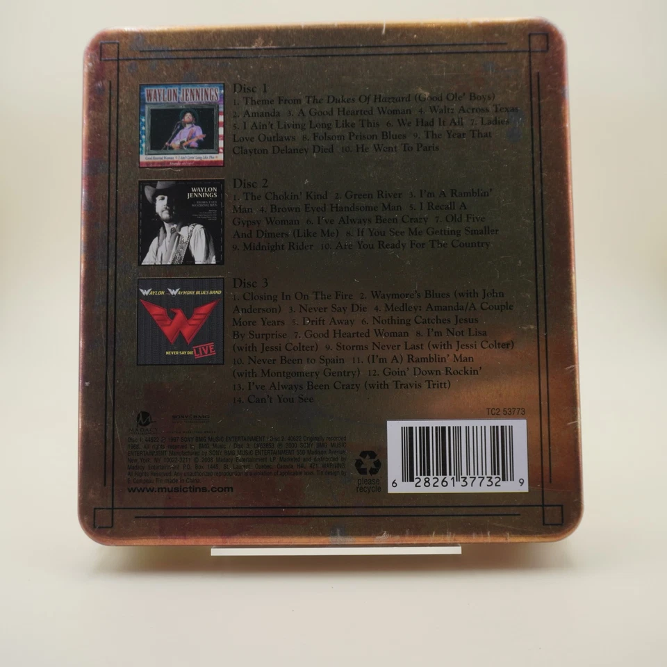 Waylon Jennings - Collector´s Edition / Tin Box | CD | Zustand Neu / OVP - Bild 2 von 2