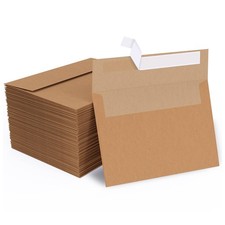 1000 PCS Brown A4 Envelopes Self Seal, 4.25 x 6.25-inch