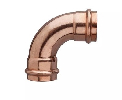 FNW 1 1/2  Copper 90° Elbow Fitting press fitting   Hub/hub  