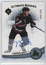 2022-23 Upper Deck Ultimate Collection Rookies 9/299 Nathan Smith #162 Auto 1p1a