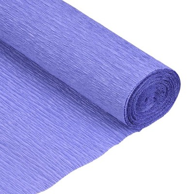 Crepe Paper Roll Crepe Paper Decor 6.9ft Long 20 Inch Wide, Light Blue Purple