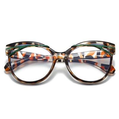 Retro Oversized PC Eyeglasses Frame Unisex Full Rim Fashion Reading Glasses 