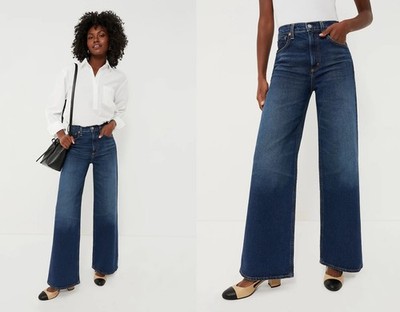 NWT Citizens of Humanity $228 Paloma Baggy Jeans in Everdeen; 27