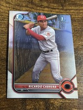 RICARDO CABRERA 2022 Bowman Chrome #BCP-158 1st