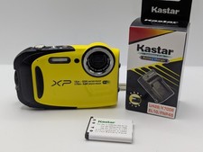 Fuji FinePix XP80 Digital Waterproof Camera Yellow With Battery  Charger