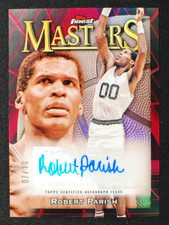 🌟 ROBERT PARISH - 2023-24 Topps Finest Masters RED HOF AUTO /10 - Celtics