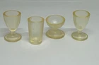 Vintage Barbie Kitchen Cup (4) Set — Clear Drinking Glasses