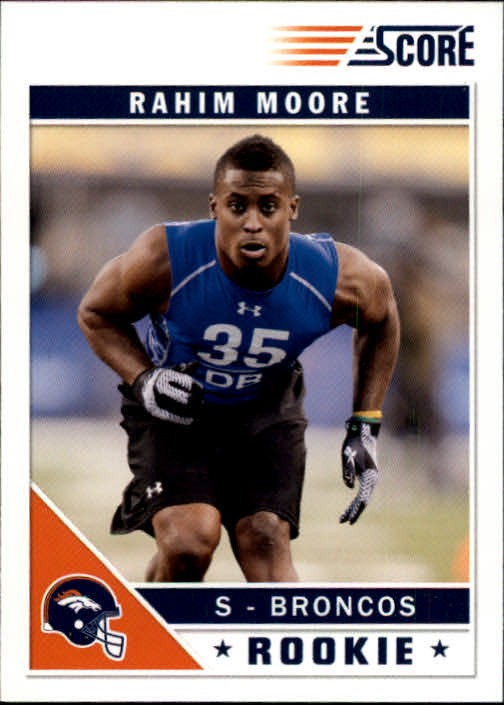2011 Score #376 Rahim Moore RC - FB