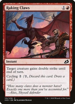 Raking Claws [Ikoria: Lair of Behemoths] NM - Magic