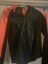 Active Life Women’s Workout Jacket Size Small Black /pink