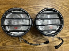 Warn Sdb-210 Driving Spot Lights With Rock Guards And Vibration Shock Resist Warn Sdb-210 Driving Spot Lights With Rock Guards And Vibration Shock Resist