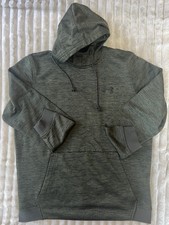 Under Armour Hoodie Youth Size Medium Hunter Green Fleece Hooded Sweatshirt