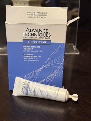 Avon Advance Techniques INTENSE REPAIR Treatment Dry Damaged Hair 4 Count NOS