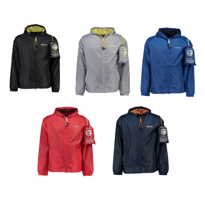 Geographical Norway Herren Regenjacke Wasserabweisend BATO Windjacke Regenmantel
