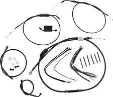 Burly Brand T-Bar Cable and Brake Line Kit - 14in. - B30-1267