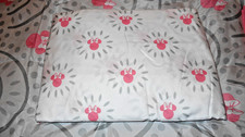 Minnie Mouse Sheet Set King White Gray Pink Silhouette Disney