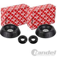 2X Febi FederbeinstÜTzlager Domlager Vorne Passend FüR Opel Agila