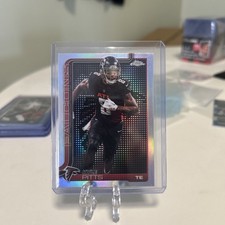 Kyle Pitts 2025 Topps Chrome Logo Lightboard Refractor - CASE HIT