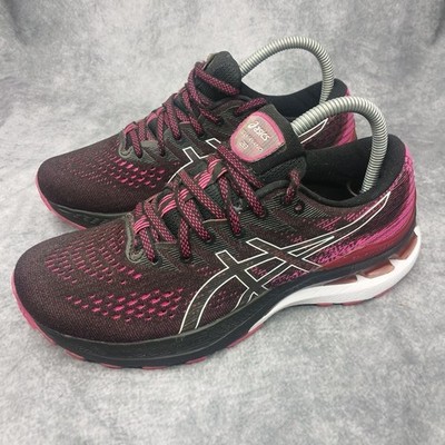 ASICS Gel-Kayano 28 Fuschia Running Shoes Womens 7.5 Training Athletic Sneakers