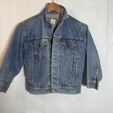 Vintage 80s Levi’s Type 3 Denim Trucker Jacket Size S Made In USA 57508-0214