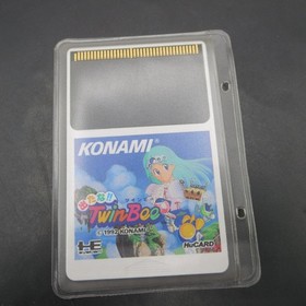 Detana TwinBee PC Engine HuCard with Stickers and Manual Japanese
