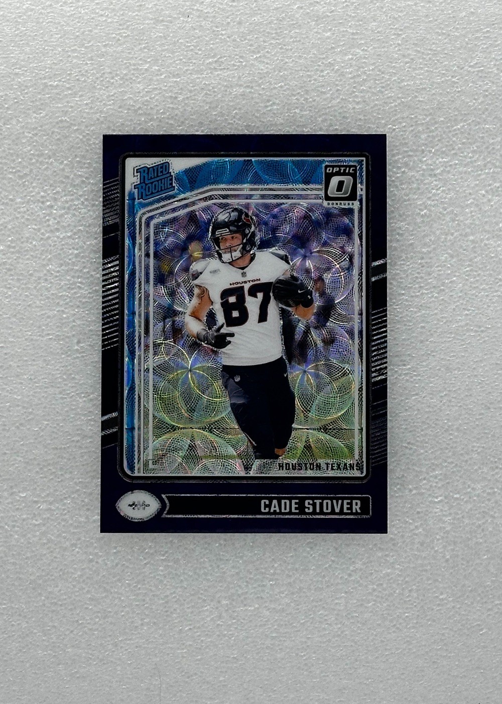 Cade Stover Panini Donruss Optic #218 Purple Scope