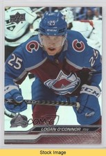 2023-24 Upper Deck Series 2 Silver Foil Logan O'Connor #293 READ 5ya