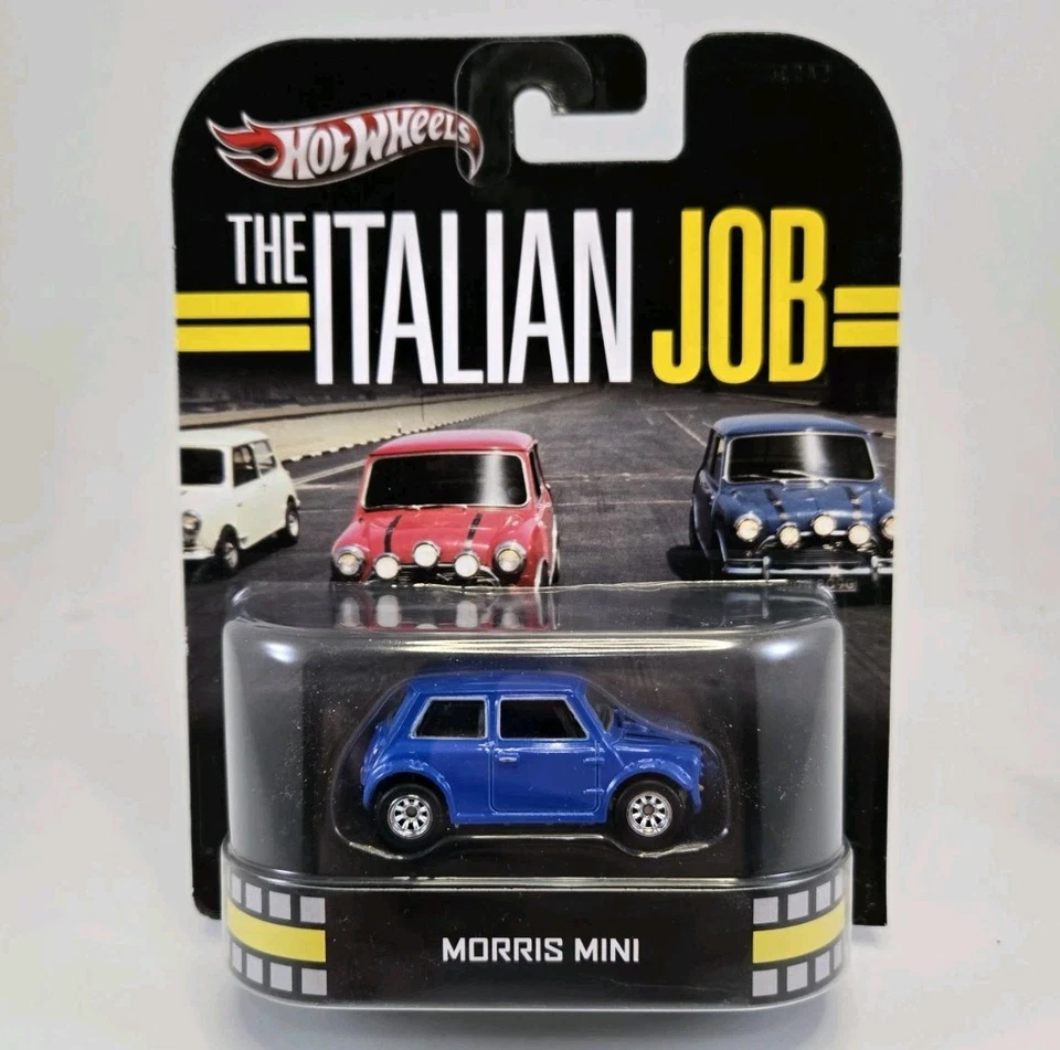 Hot Wheels Retro Entertainment Lot of 3 The Italian Job Morris Mini 1/64 Scale - Image 4 of 4