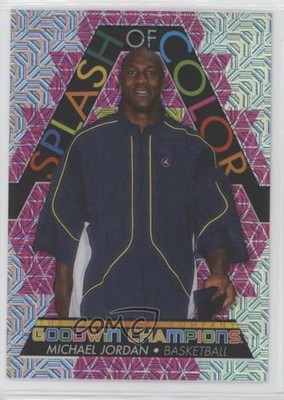 2022 Goodwin Champions Splash of Color Platinum Pink Traxx Michael Jordan 2z8