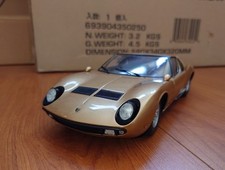 1 18 Lamborghini Miura P400 Gold kyosho original limited 1 000 pcs. Bertone Gand