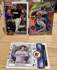 2026 Topps Series 1 Samuel Basallo RC Lot #104 #TOG-10 #BTP-25 Orioles