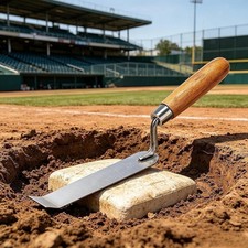 Out Tool Softball Equipment Wooden Handle Portable Sturdy Easy to Use