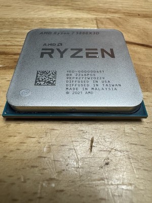 AMD Ryzen 7 5800X3D Processor (3.4GHz, 8 Cores, AM4) - 100