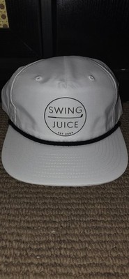 Swing Juice Hat Adjustable Adult Snapback Off White Golfing