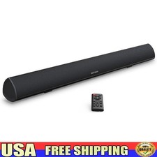Powerful Sound Bar W/ Enhanced Bass Multiple Connections Wireless Audio Speaker
