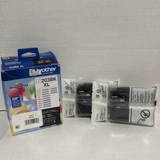 Brother LC203BK XL Ink Cartridge Black Exp. 04/2026