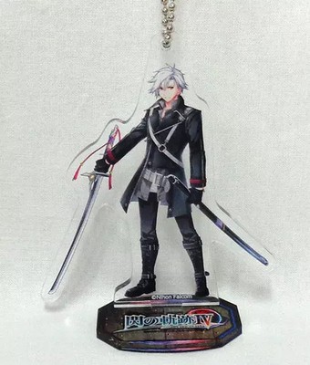 Rean Schwarzer Acrylic Stand Legend of Heroes Limited Base 85mm Collectible