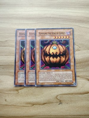 Yu-Gi-Oh! - Pumpking The King Of Ghost 3X - Complete Playset