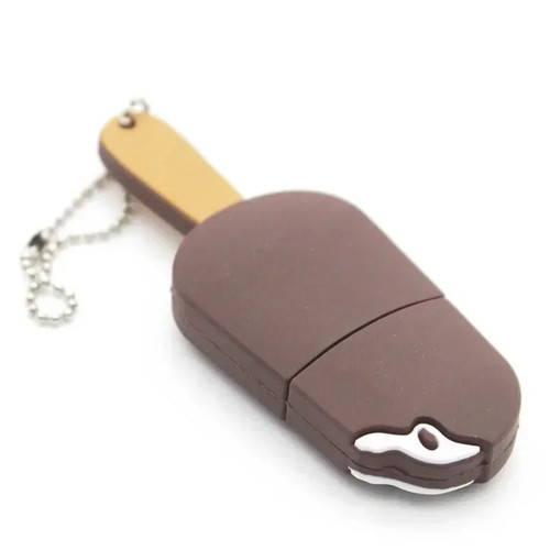 Ice Cream USB Flash Drive 64GB Chocolate Memory Stick Real Capacity Pendrive - Afbeelding 16 van 21