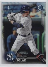 2016 Bowman Draft Chrome Draft Picks Refractor Nick Solak #BDC-18 1u6