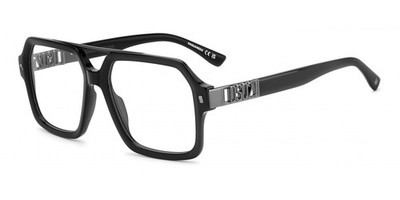 Dsquared2 D2 0174 Black 55/17/145 Herren Brillen