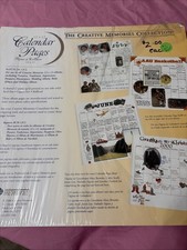 Creative Memories 12 x 12 Calendar Pages, 5 Sheets