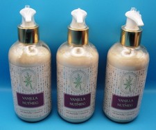 3 Bath  Body Works AROMATHERAPY Lot VANILLA  NUTMEG Body Lotion PUMP Sealed