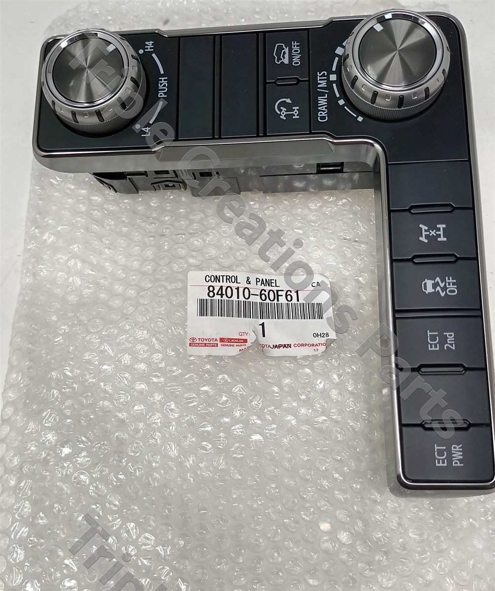 ぶち Toyota Genuine 84010-60F61 Control & Panel Assy Integration