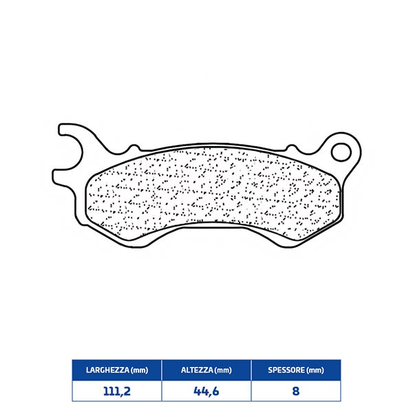 PASTIGLIE FRENO CL BRAKES 3102SC