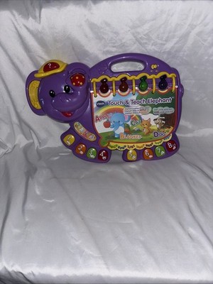Vtech Touch And Teach Elephant Tested And Working Good Condition