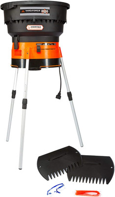 Yard Force YF8000LS Electric Leaf Mulcher/Shredder with Bonus Accessory Kit, One