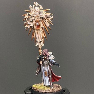 Warhammer 40K Adepta Sororitas Imagifier Presale pro-Painted by-Studio Miniature