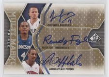 2009 SP Game Used Multi Marks Triple 47/75 JJ Barea Randy Foye #MT-FBA Auto 0sj